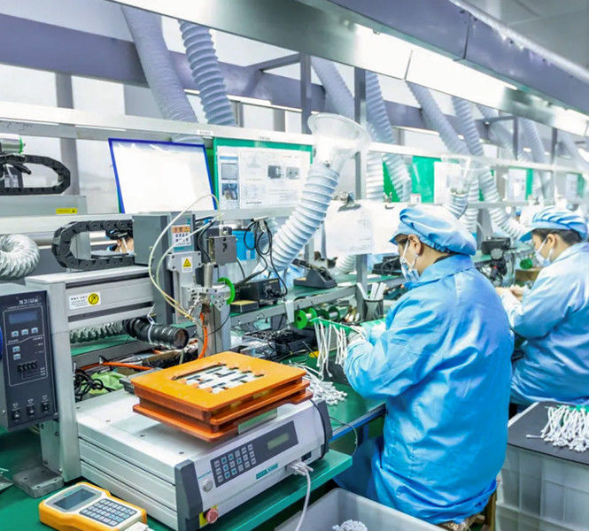 Shenzhen Nuoanyue Technology Co., Ltd linha de produção do fabricante